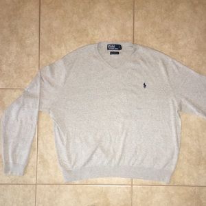 medium ralph lauren sweater grey